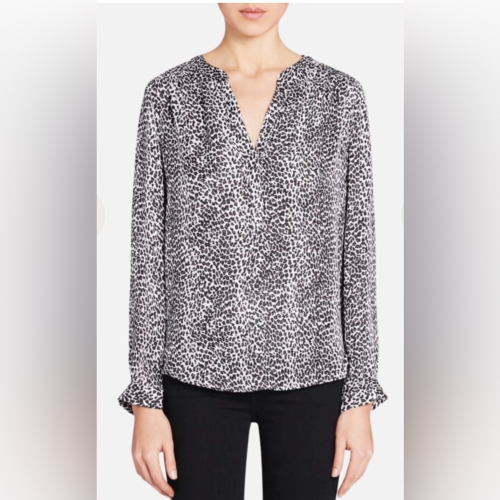 JOlE CARITA BLOUSE - Navy and White, XS